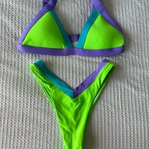 OneOne Swimsuit Neon